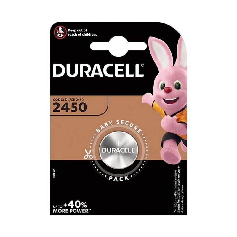PILA DE BOTON DURACELLl CR2450/ 3V