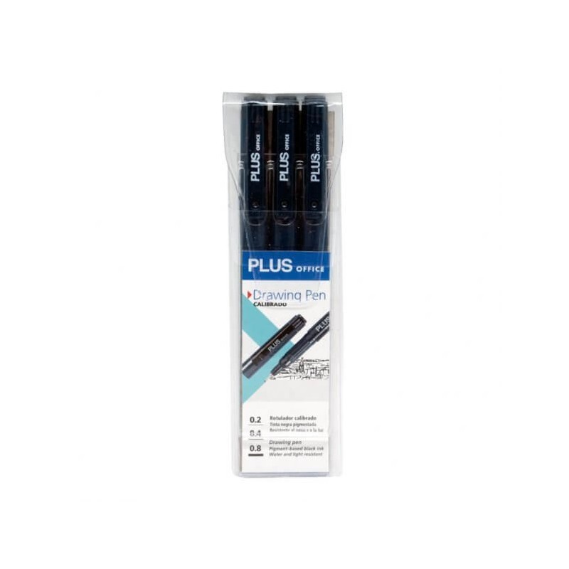 ROTULADOR CALIBRADO PLUS 3 PCS
