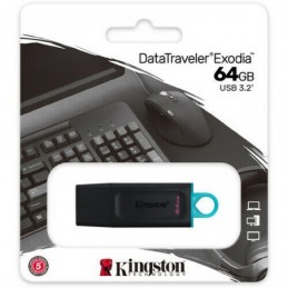 PENDRIVE 64GB KINGSTON DATA TRAVELER EXODIA USB3.2