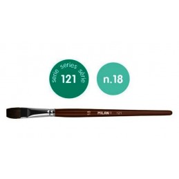 PINCEL ESCOLAR PLANO SERIE 121 - 18