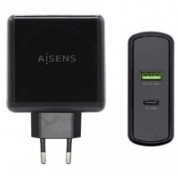 CARGADOR DE PARED AISENS 1 USB C Y 1USB 48W