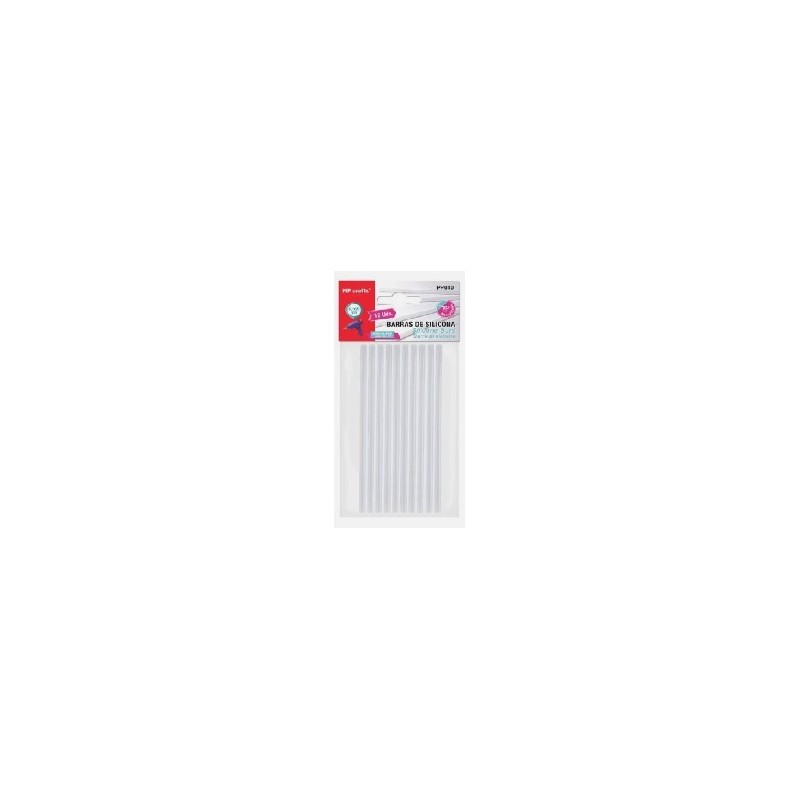 BARRITAS SILICONA FINAS 7x200mm 10UDS