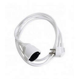 ALARGADERA 1TOMA 10M CABLE BLANCO