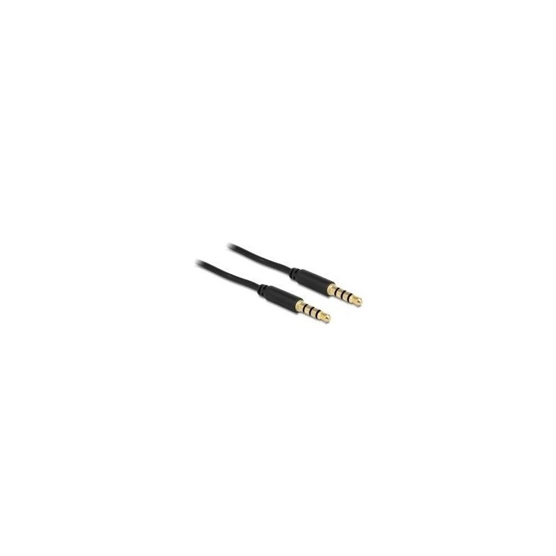 CABLE DE JACK DE AUDIO 4 PIN A 1MTS