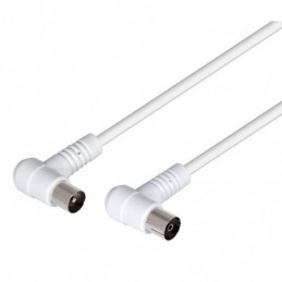 CABLE ANTENA MACHO/HEMBRA 1.5M BLANCO
