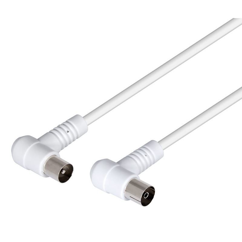 CABLE ANTENA MACHO/HEMBRA 1.5M BLANCO