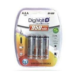 PILAS R3/AAA RECARGABLES 950MAH DIGIVOLT
