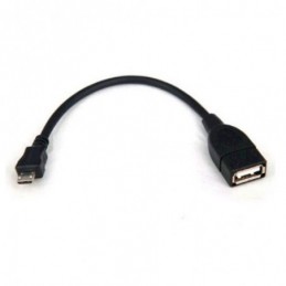 CABLE 3GO MICRO USB M USB A H 15CM (OTG)