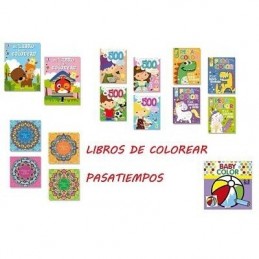 LIBRO COLOREAR/ACTIVIDADES SURTIDO
