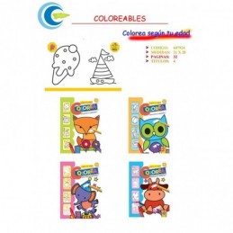 LIBRO COLOREAR SEGUN TU EDAD