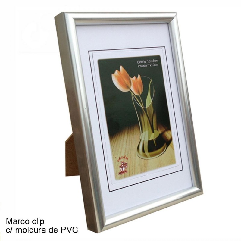 PORTAFOTOS PLATEADO MARCO FINO 13x18