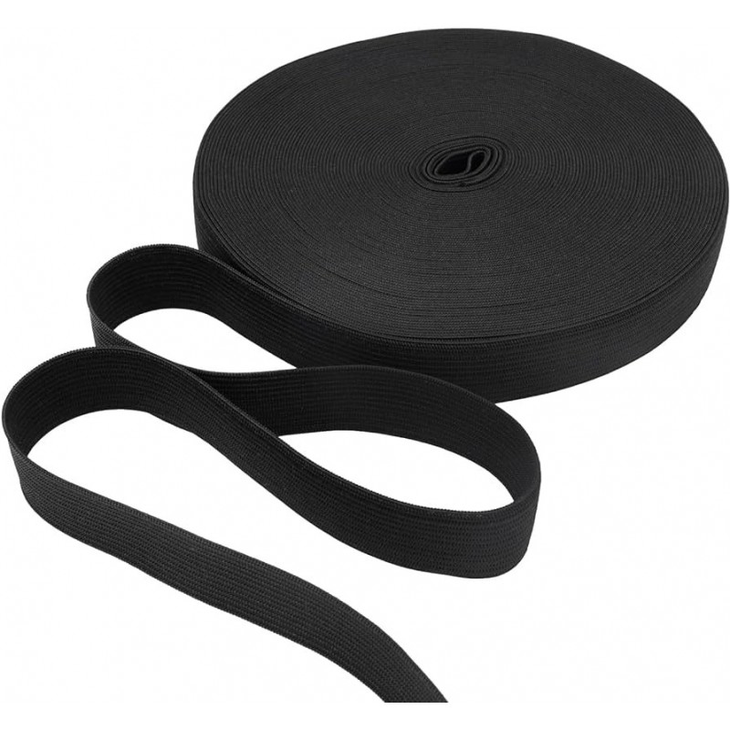 CINTA DE GOMA 2mmX3m NEGRA