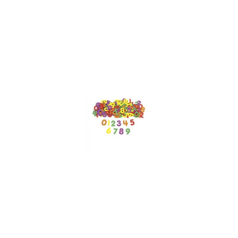 PACK DE 150 NUMEROS DE GOMA EVA