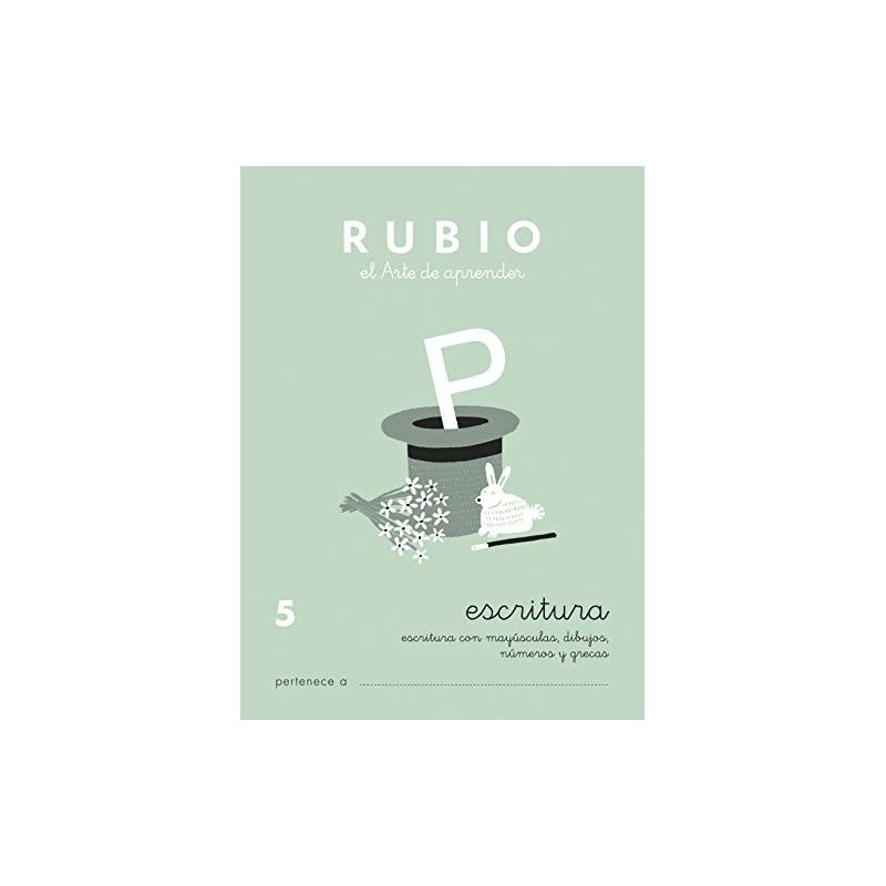 CALIGRAFIA RUBIO NUMERO 5