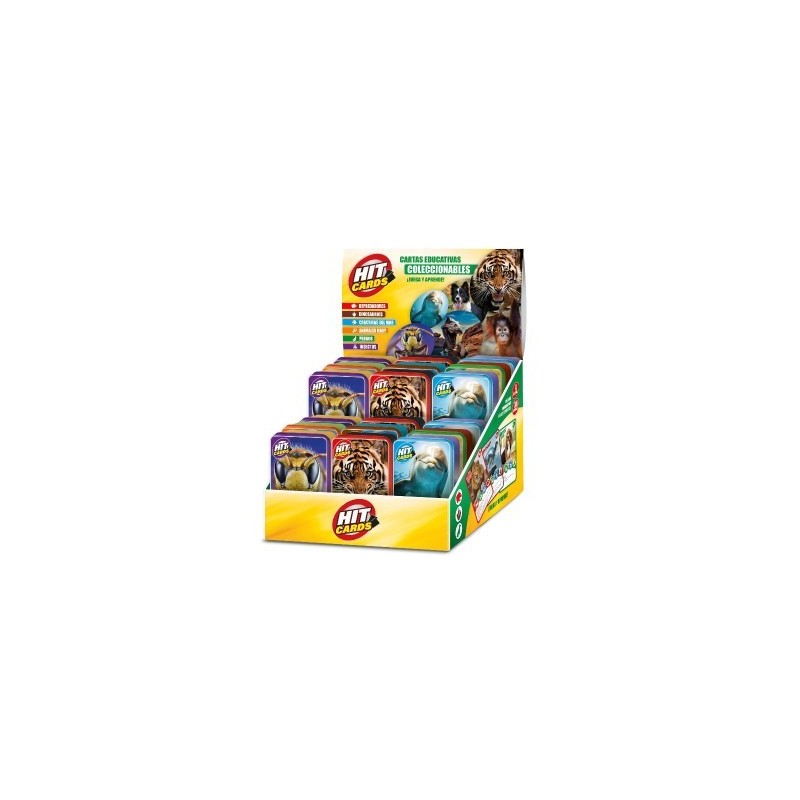 DISPLAY HIT CARDS CAJA METALICA