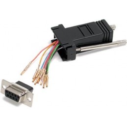 CONVERSOR DB9 (SERIE) A RJ45 STARTECH