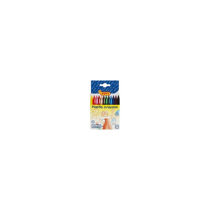 LAPICES CERA JOVI HEXAGONAL CAJA DE 12 COLORES
