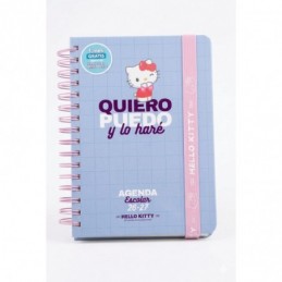 AGENDA ESCOLAR HELLO KITTY DIA PAGINA 26 27