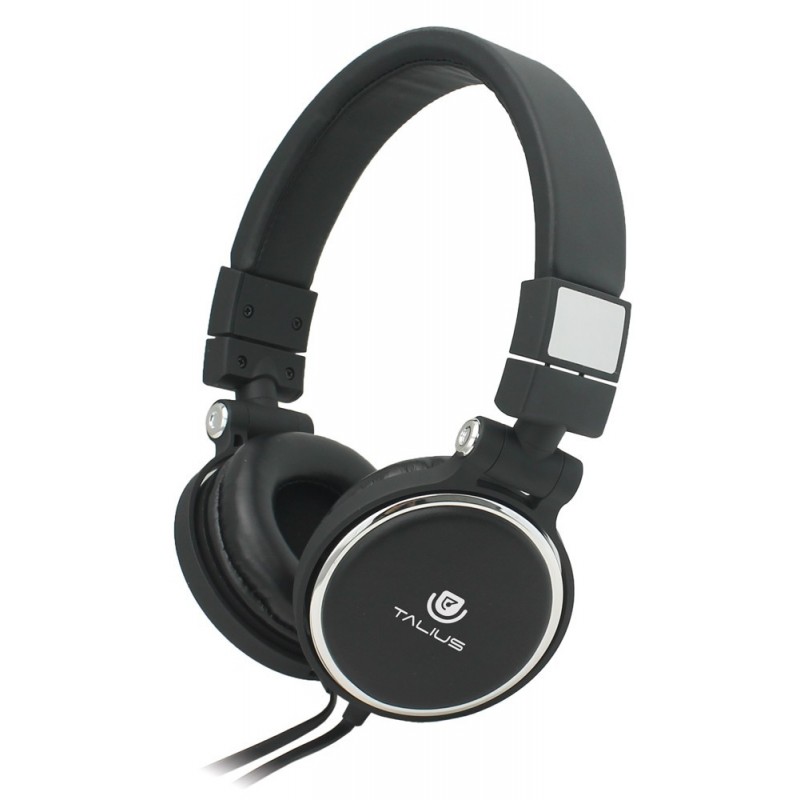 AURICULAR DJ TALIUSHPH-5001 MICROF+VOL BLACK