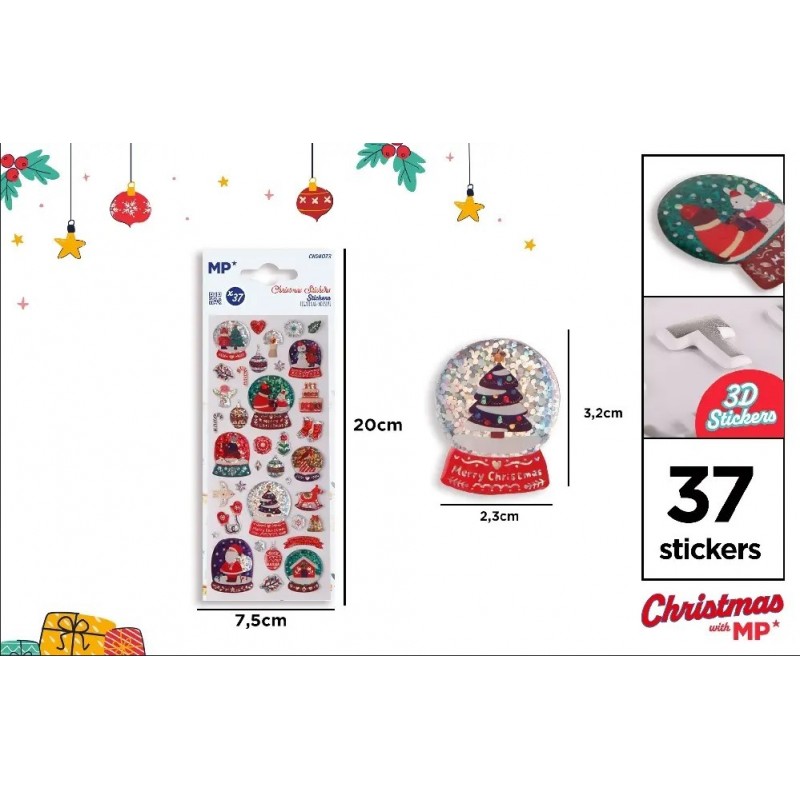 PEGATINAS STICKERS DE NAVIDAD