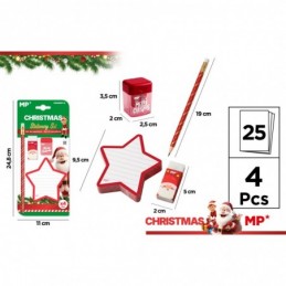 SET DE PAPELERIA NAVIDAD