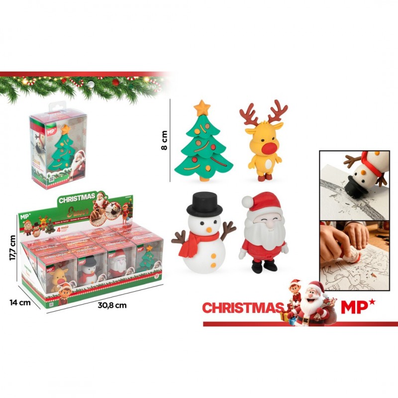 GOMAS DE BORRAR NAVIDAD