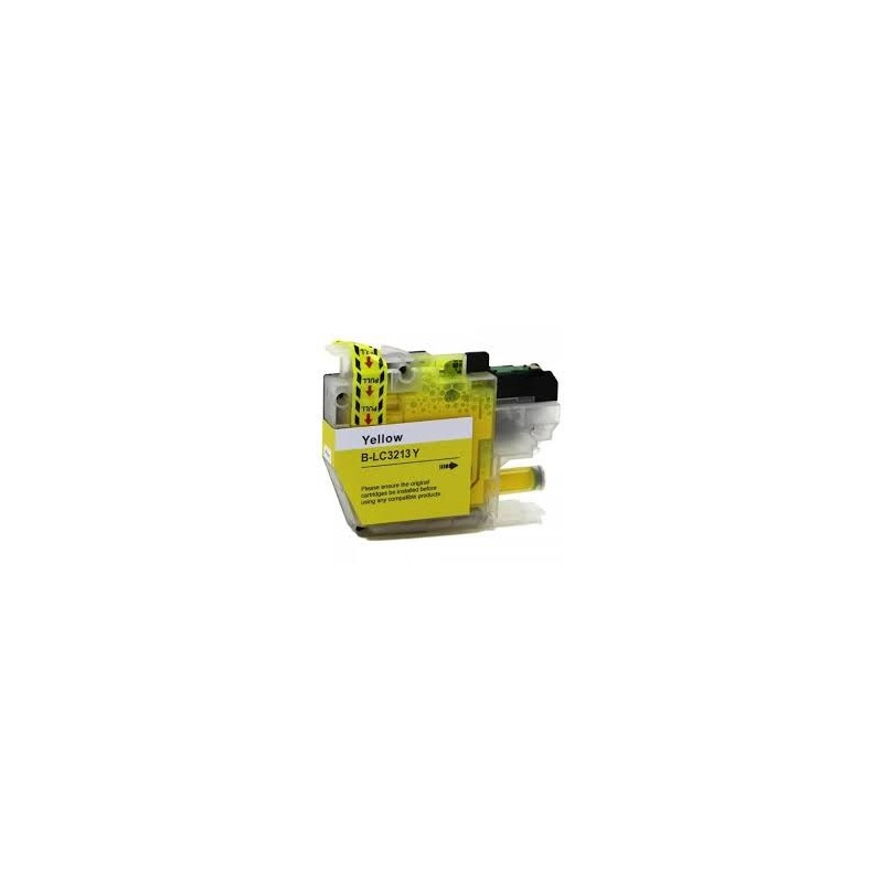 LC3211/LC3213Y CARTUCHO COMPATIBLE BROTHER AMARILL