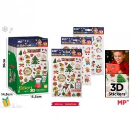 PEGATINAS DE NAVIDAD 3D