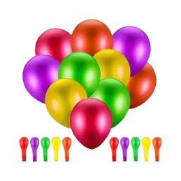 GLOBOS COLOR FLUOR 8UDS