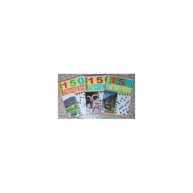 PASATIEMPOS AUTODEFINIDOS