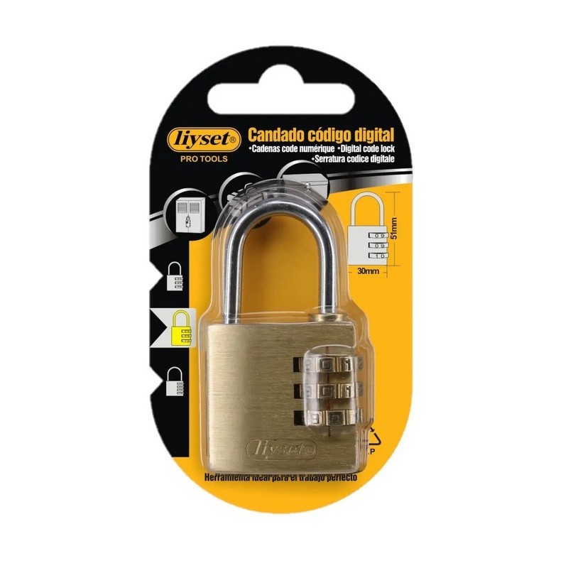 CANDADO COBRE 30MM COBRE BLISTER