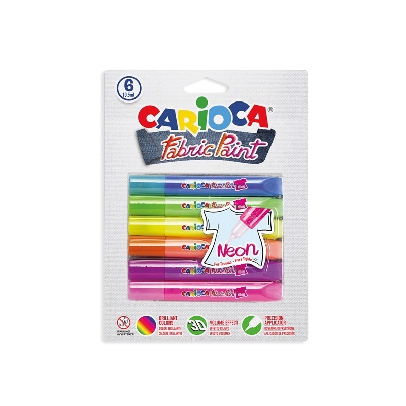 PEGAMENTO COLA GLITTER 6 UD CARIOCA