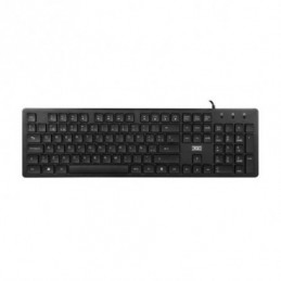 TECLADO 3GO ALLIGATOR SLIM NEGRO USB