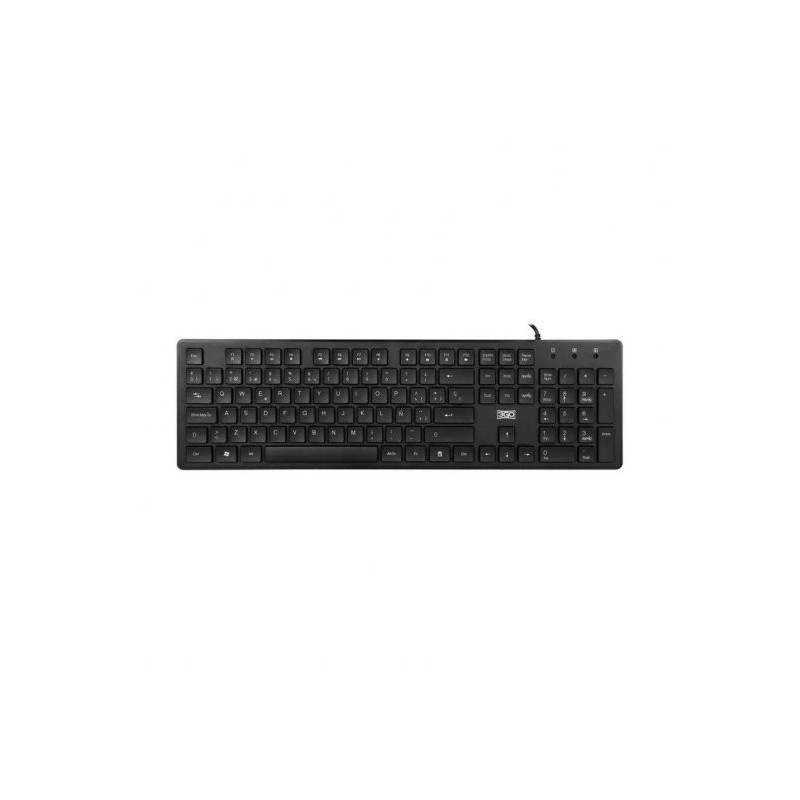 TECLADO 3GO ALLIGATOR SLIM NEGRO USB