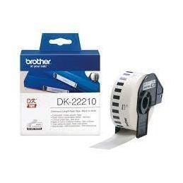 BROTHER DK22210 BLANCA CINTA 29mmX30.48m