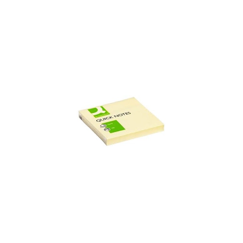 BLOC DE NOTAS ADHESIVAS QUITA Y PON 76X76MM 100H
