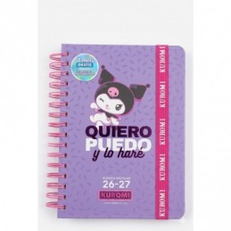 AGENDA ESCOLAR KUROMI DIA P 26 27