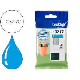 BROTHER LC3217 CYAN CARTUCHO ORIGINAL