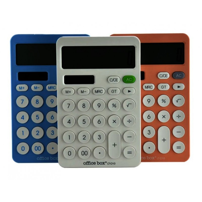 CALCULADORA MESA D10 SURTIDA OFFICE BOX