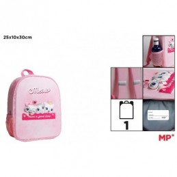 MOCHILA ESCOLAR 3D MP MEOW