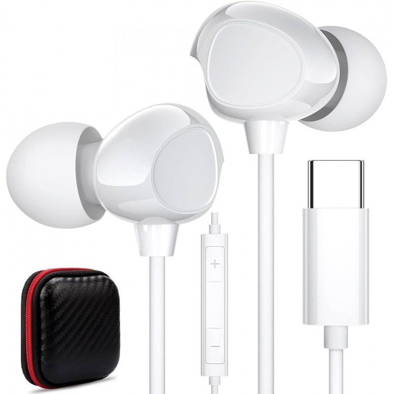 AURICULAR BOTON SILICONA S7 CONTROL VOLUMEN