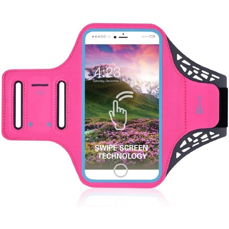FUNDA MOVIL PARA BRAZO ROSA