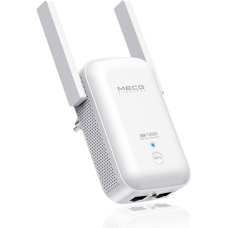PLC MECO ELEVERDE WIFI AC1200 2.4GH Y 5GHZ