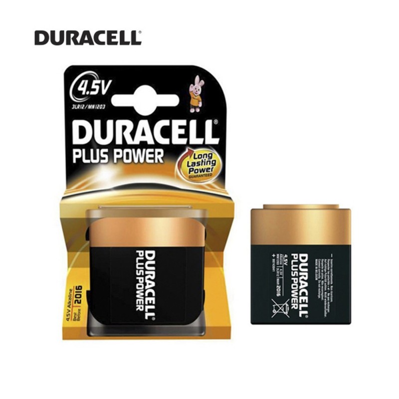 DURACELL PILA ALCALINA 4.5VK1 PLUS POWER 3LR12