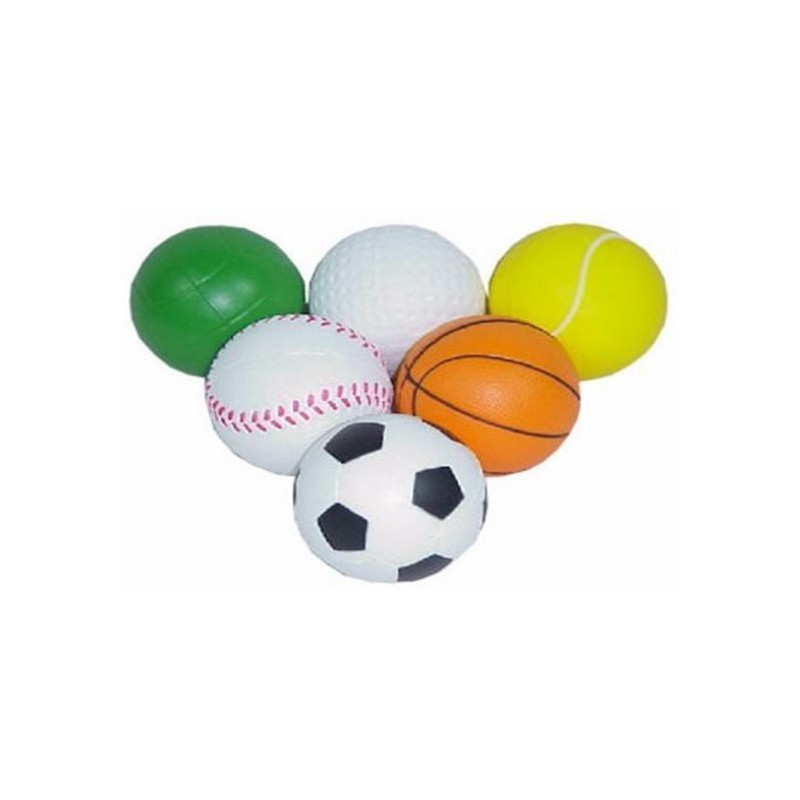 PELOTAS ESPUMA ANTI ESTRES 2 UDS