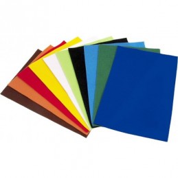 PAPEL FIELTRO 40*60CM COLORES SURTIDOS