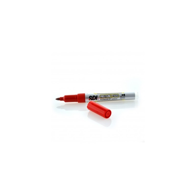 ROTULADOR PERMANENTE FREE FLOW ROJO