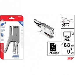 GRAPADORA TENAZA INOX 16.8cmx9cm
