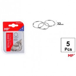 ANILLAS METALICAS 32mm 5uds