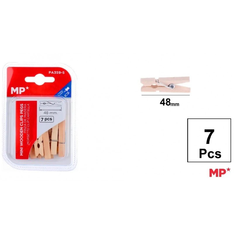 PINZA MADERA 48mm 7 UDS